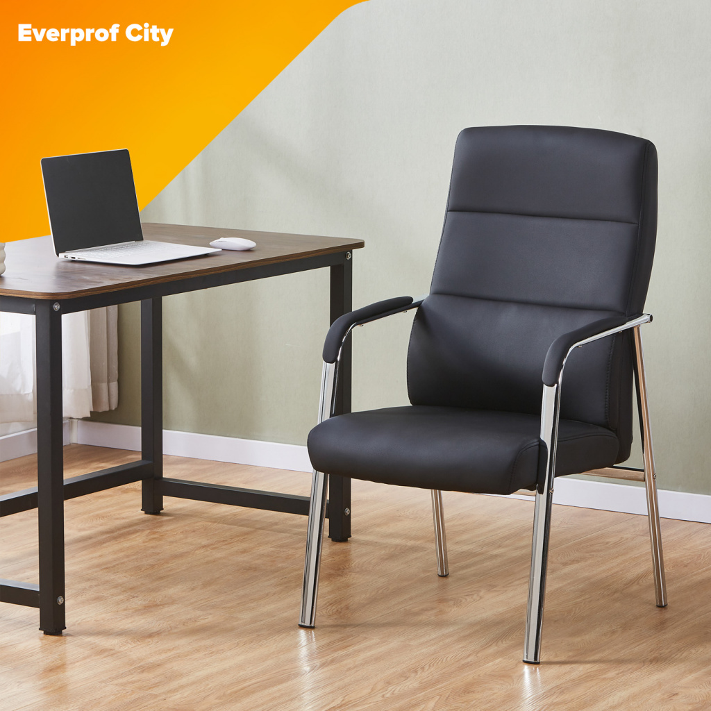 Кресло Everprof City Экокожа Черный Кресло Everprof City Экокожа Черный