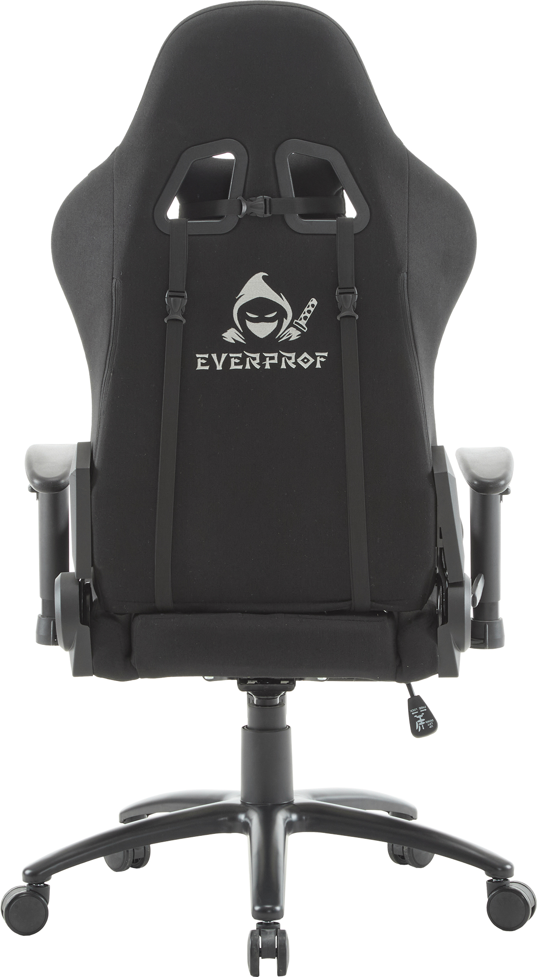 Геймерское кресло Everprof Ghost (Гоуст) Ткань Черный от производителя