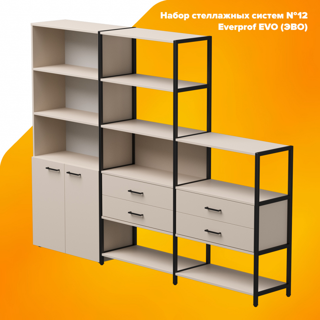 Набор стеллажных систем №12 Everprof EVO (ЭВО)